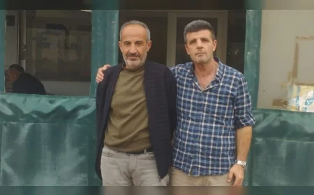 Gelibolu Muşlular Yardımlaşma Derneği Başkanı Dilaver Erbek, Serkan Çardak’ı Ağırladı: Yeni Sosyal Dayanışma Projeleri Görüşüldü